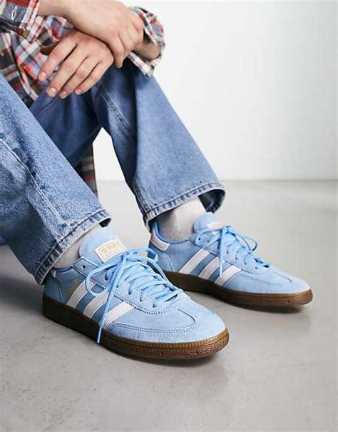 adidas spezial light blue|adidas originals handball spezial blue.